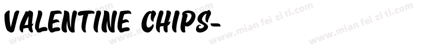 Valentine Chips字体转换